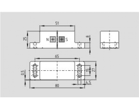SCHMERSAL, BP 20 MAGNETIC ACTUATOR #101057549