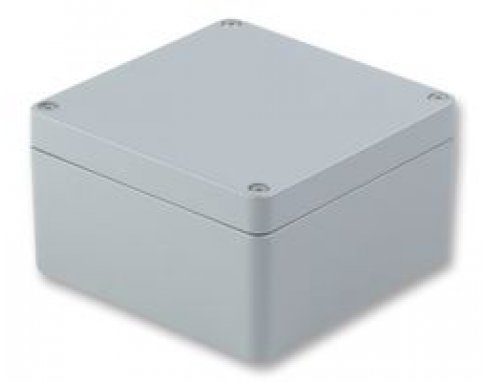WEIDMULLER, KLIPPON K52 RAL7001 #9529230000, DIECAST ALLUMINIUM, SIZE: 160 X 160 X 91MM, GREY