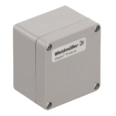 WEIDMULLER, #1305810000, KLIPPON POK 080806, GRP ENCLOSURE, GREY, SIZE: 75 X 80 X 55 MM , IP66