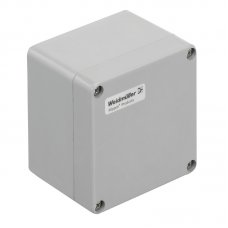 WEIDMULLER, #1305870000, KLIPPON POK 121209, GRP ENCLOSURE, GREY, SIZE: 120 X 122 X 90MM, IP66
