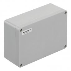 WEIDMULLER, #1305900000, KLIPPON POK 162609, GRP ENCLOSURE, GREY, SIZE: 160 X 260 X 90MM, IP66