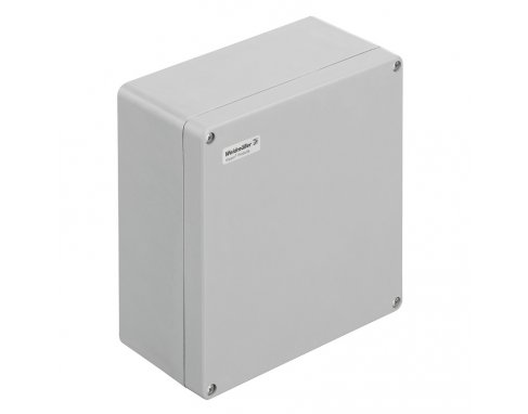 WEIDMULLER, #1305930000, KLIPPON POK 252512, GRP ENCLOSURE, GREY, SIZE: 250 X 255 X 120MM, IP66