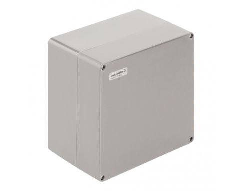 WEIDMULLER, #1305980000, KLIPPON POK 252516, GRP ENCLOSURE, GREY, SIZE: 250 X 255 X 160MM, IP66