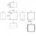 WEIDMULLER, #1305980000, KLIPPON POK 252516, GRP ENCLOSURE, GREY, SIZE: 250 X 255 X 160MM, IP66