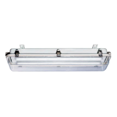 AQUALUX 2 X 18W MARINE WATERTIGHT FLUORESCENT PENDANT LIGHT WITH CROSS BAR #105502